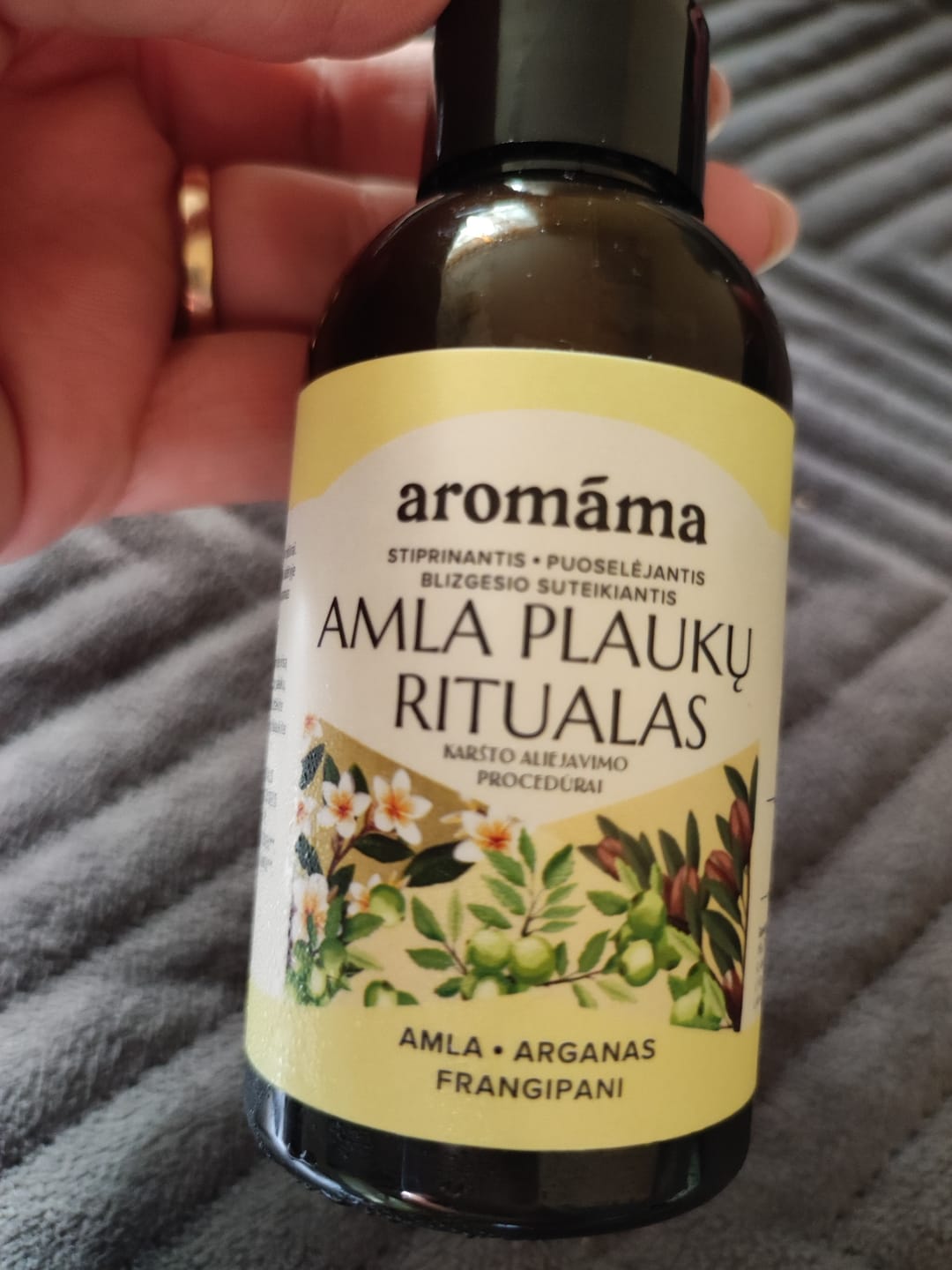 Customer photo review of Amla plaukų ritualas