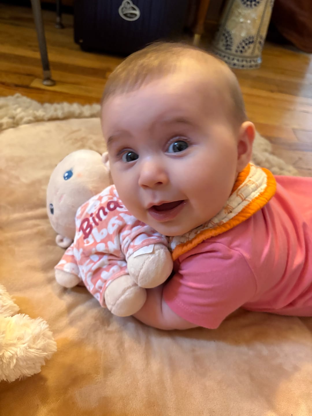 Customer photo review of Personalized Lulu Baby Girl