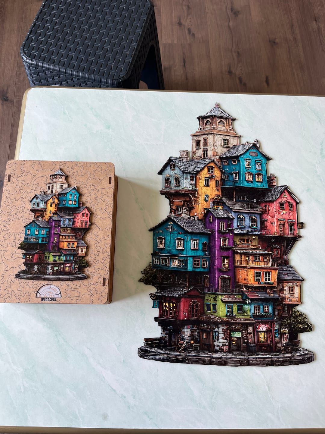 Customer photo review of Ghetto - Ahşap Puzzle