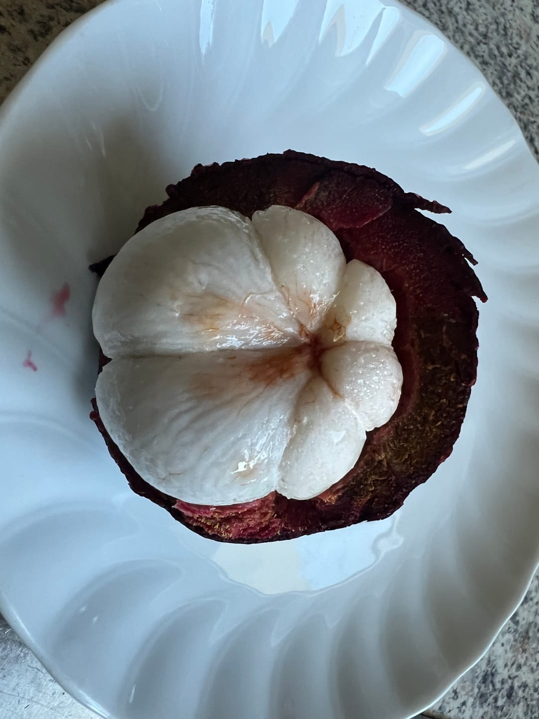 Customer photo review of Mangostan (Mangosteen) Sommeraktion %