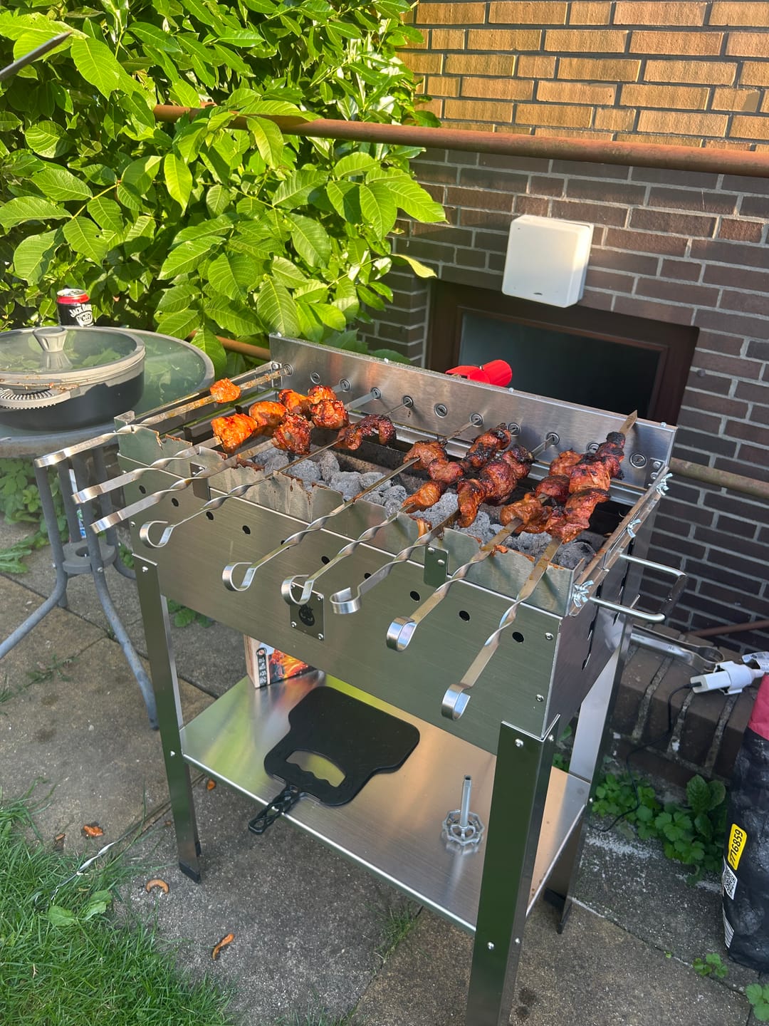 Customer photo review of Der neue Big Gerd by Aganjok –  Edelstahl-Mangal Grill