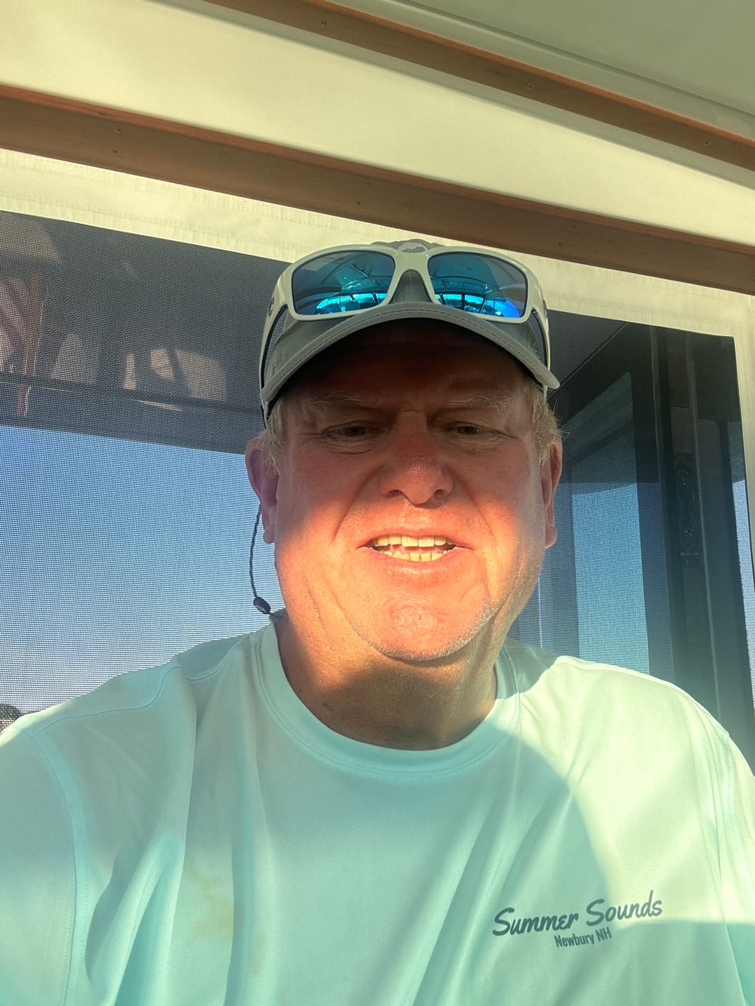 Customer photo review of Dri-Fit Custom Boat Shirts - Long Sleeve