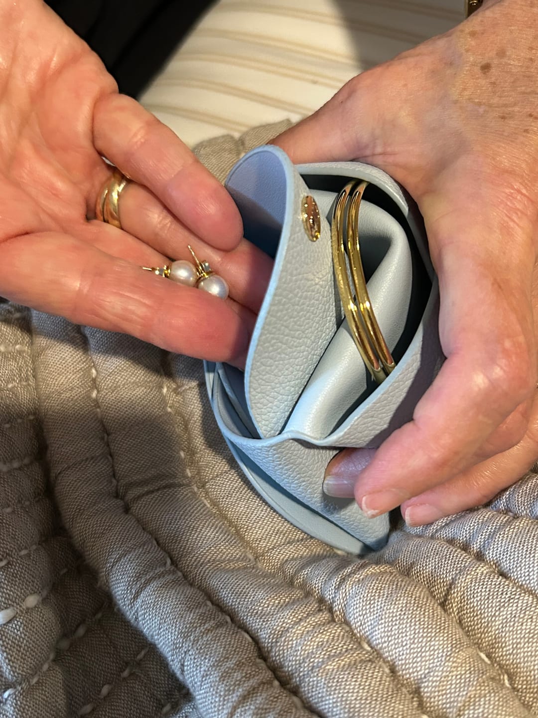Customer photo review of The Everyday Pouch