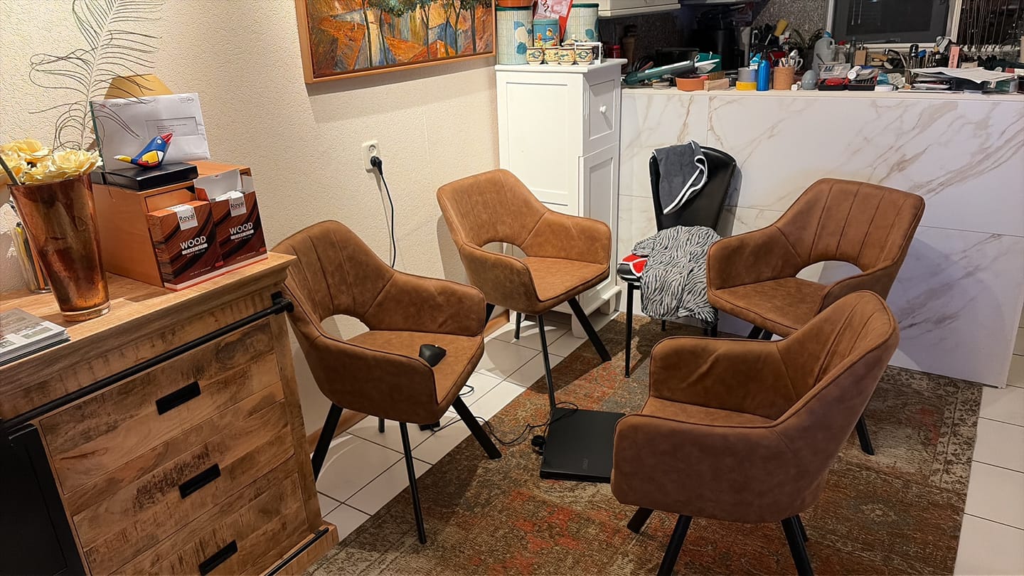 Customer photo review of Tenno draaibare stoel - Cognac