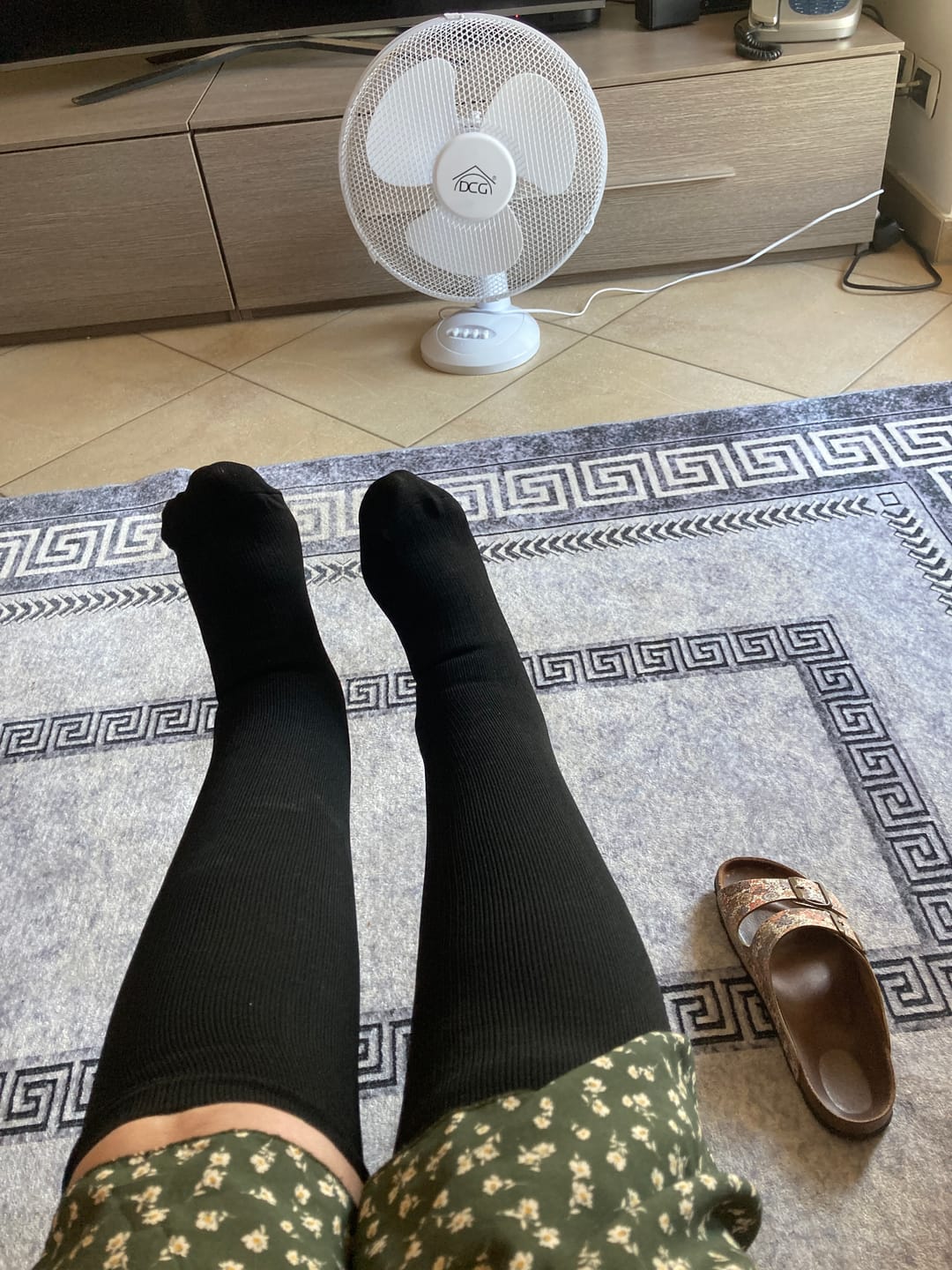Customer photo review of Calze BambooFlow™ a Compressione punta CHIUSA – Gambe leggere tutto il giorno!