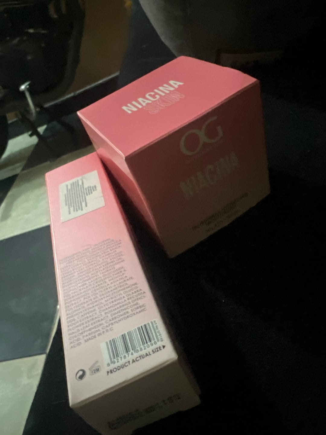 Customer photo review of KIT DE NIACINAMIDA X4 PRODUCTOS