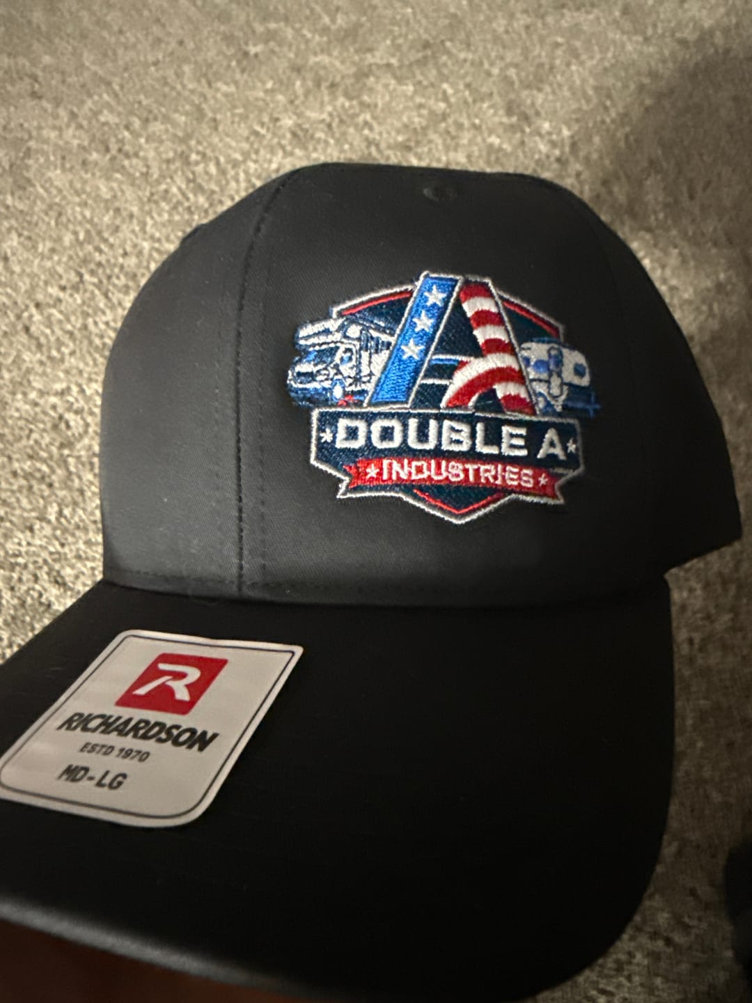 Customer photo review of Richardson Pro Twill Snapback 212