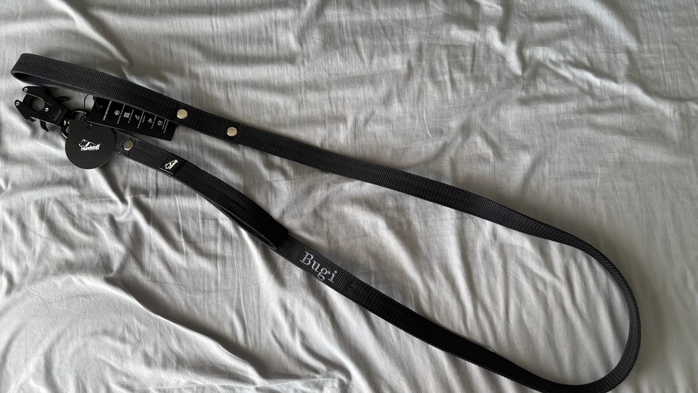Customer photo review of Smycz dla psa z imieniem - Personal Leash