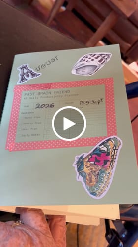 Customer video review of Botanicals - Fast Brain Planner Kit