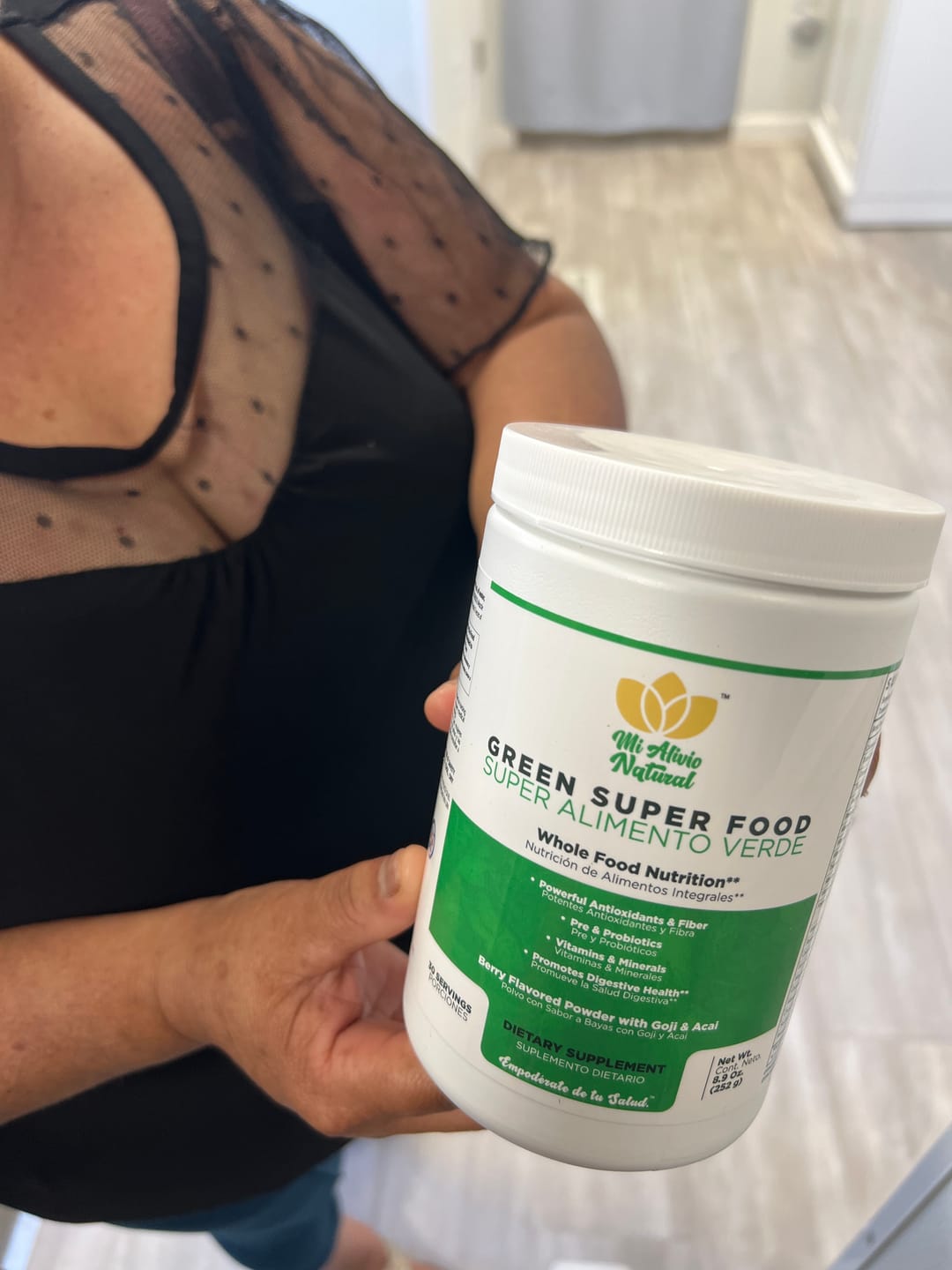 Customer photo review of Pack Total Bienestar – Nutrición e Hidratación Integral