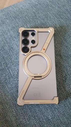 Customer photo review of Titanium Frameless Case for Z Fold & Ultra Series