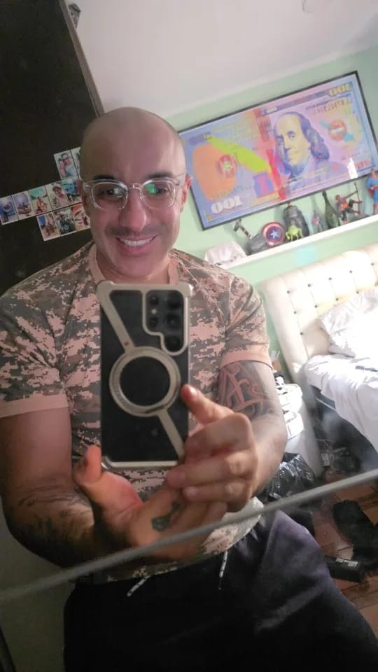 Customer photo review of Titanium Frameless Case for Z Fold & Ultra Series