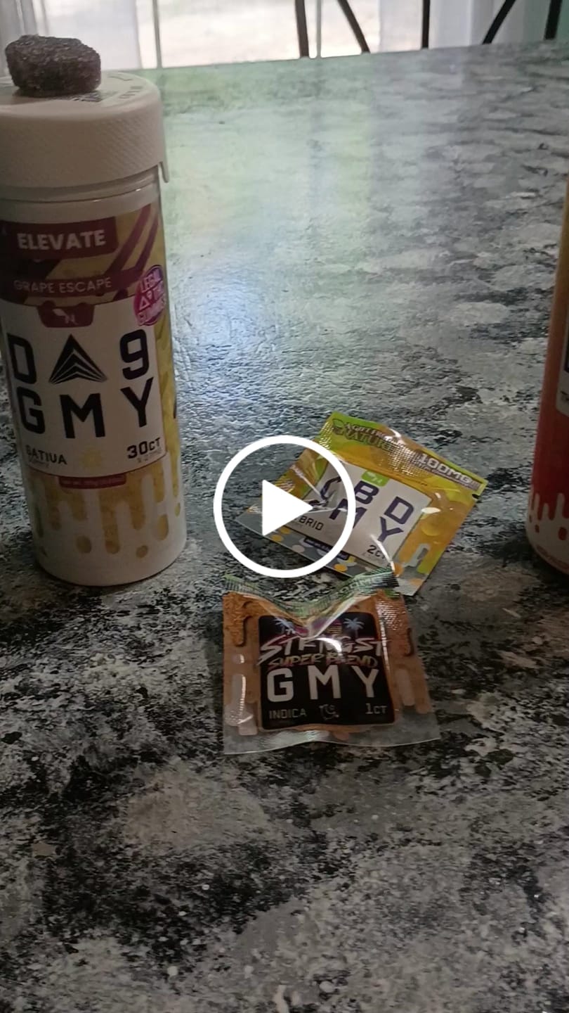 Customer video review of DELTA 9 GUMMIES  - 30CT Grape Escape 810mg (15mg ea.) – SATIVA