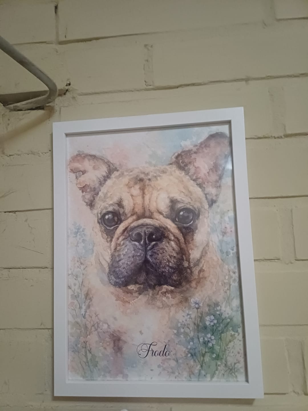 Customer photo review of Personalised Poster - Watercolour