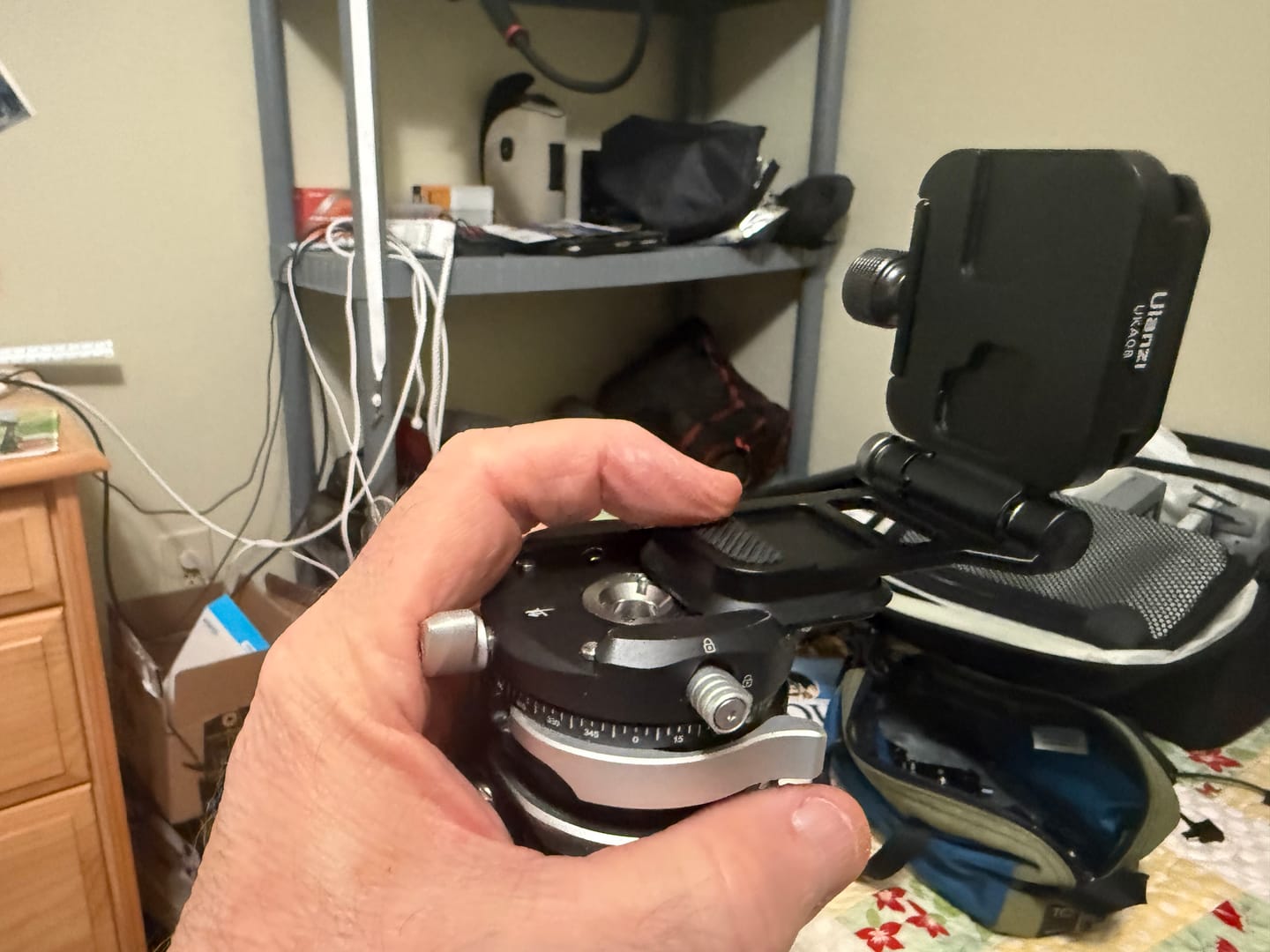 Customer photo review of Ulanzi Uka Quick Release Plate and Base Kit C007