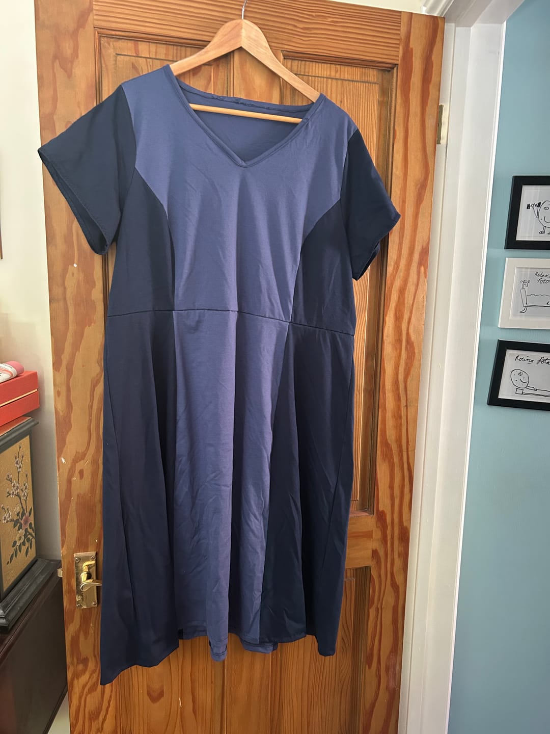 Customer photo review of Plain 100% Cotton Single Jersey Fabric
