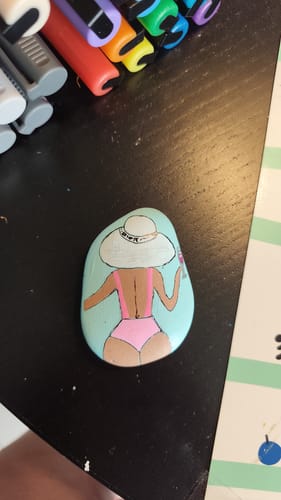 Customer photo review of QR Codes voor de Happy Stone App