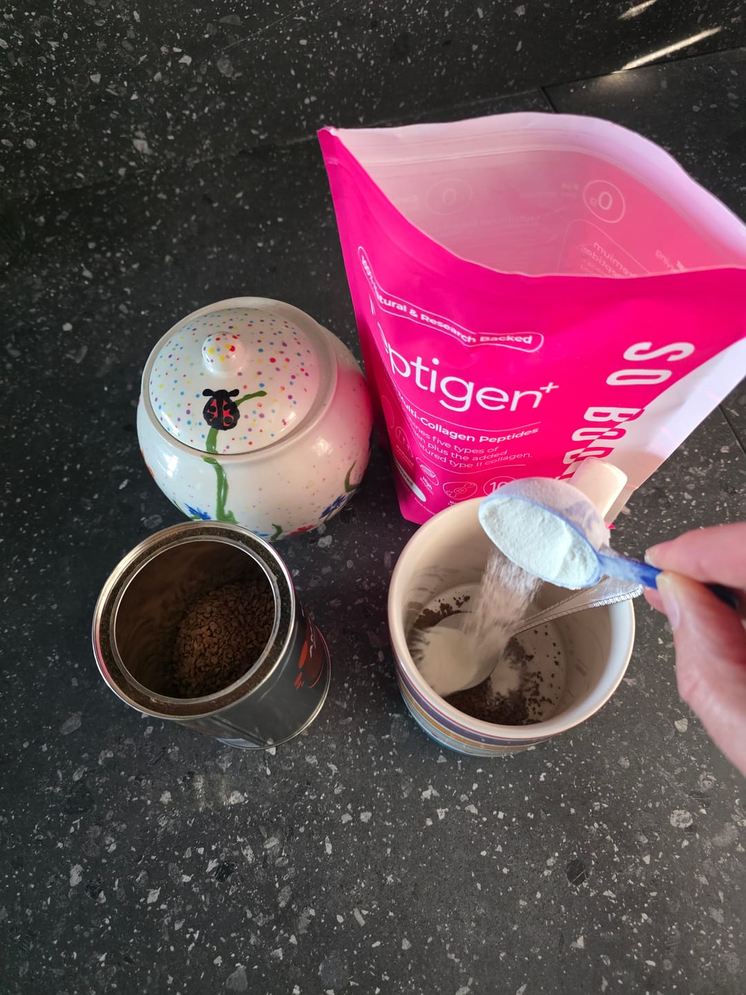 Customer photo review of 30 Days Of Age Defying Multi-Collagen