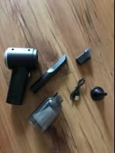 Customer photo review of MiniVac - En trådlös dammsugare för bilen och hemmet