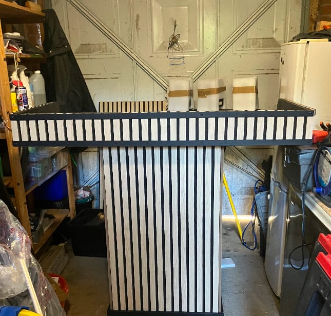 Customer photo review of SlatWall Acoustic Natural Oak Slatted Wall Panel