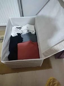 Customer photo review of Kutu Hurç + Vakum Torbası Seti