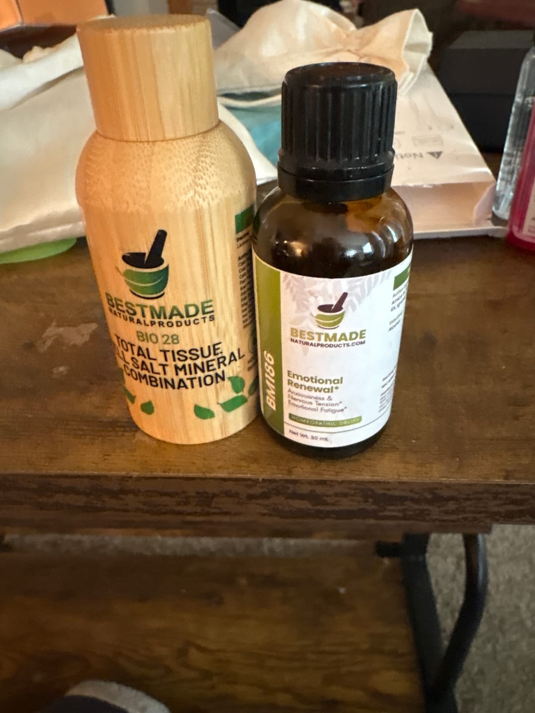 Customer photo review of Total Tissue Cell Salt Mineral Combination BIO28 - Helps Your Body Absorb and Use Nutrients, Increases Energy Levels, Helps Improve Sleep Patterns, Overall Health and Vitality |400 Pellets
