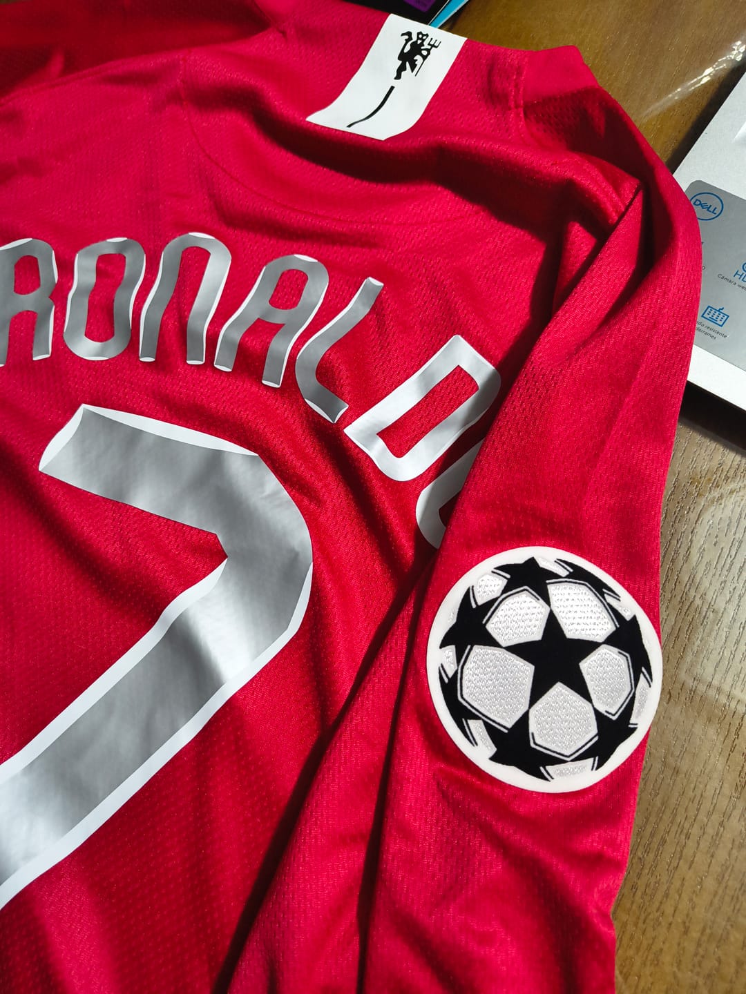 Customer photo review of RONALDO #7, Manchester United Local 2007/08