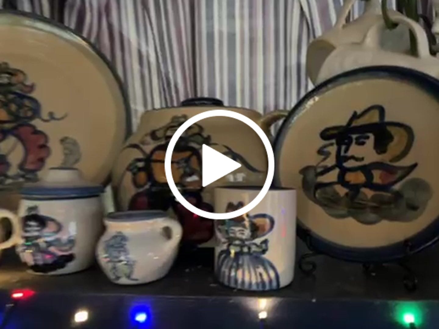 Customer video review of Blue Cowboy Portrait Mini Cup