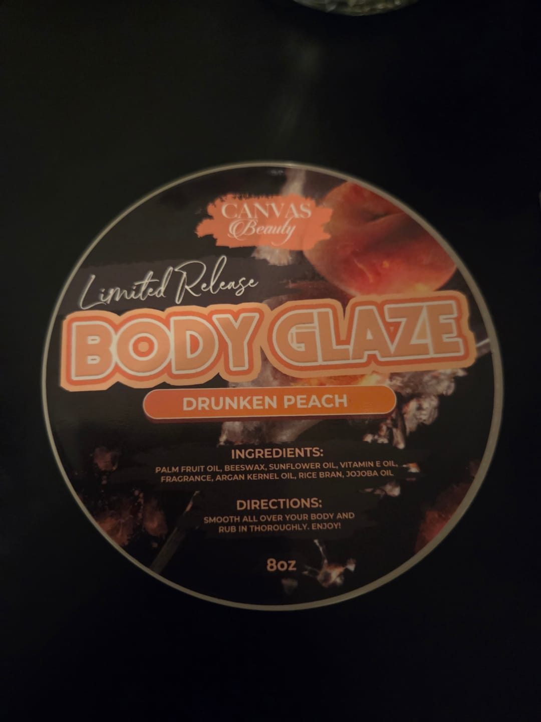 Customer photo review of (NEW) BODY GLAZE: DRUNKEN PEACH