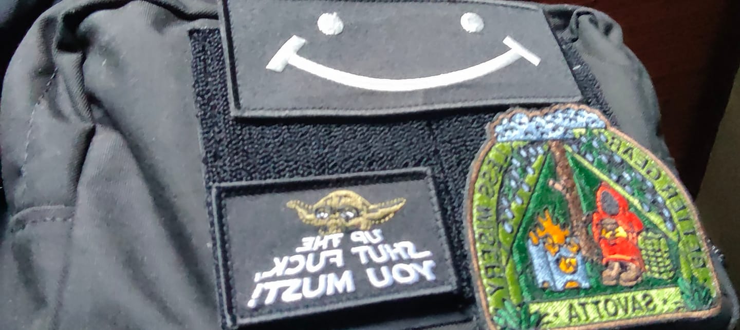 Customer photo review of Better gear less misery patch