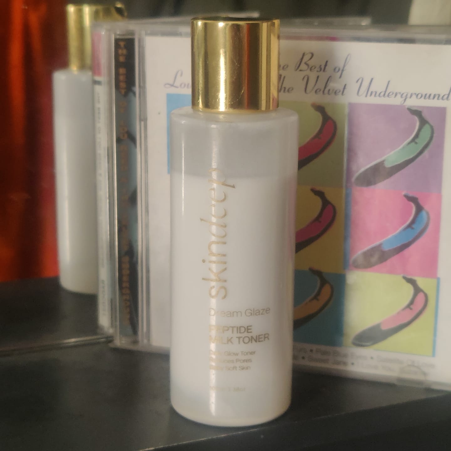 Customer photo review of DREAM GLAZE - Peptide Milk Toner