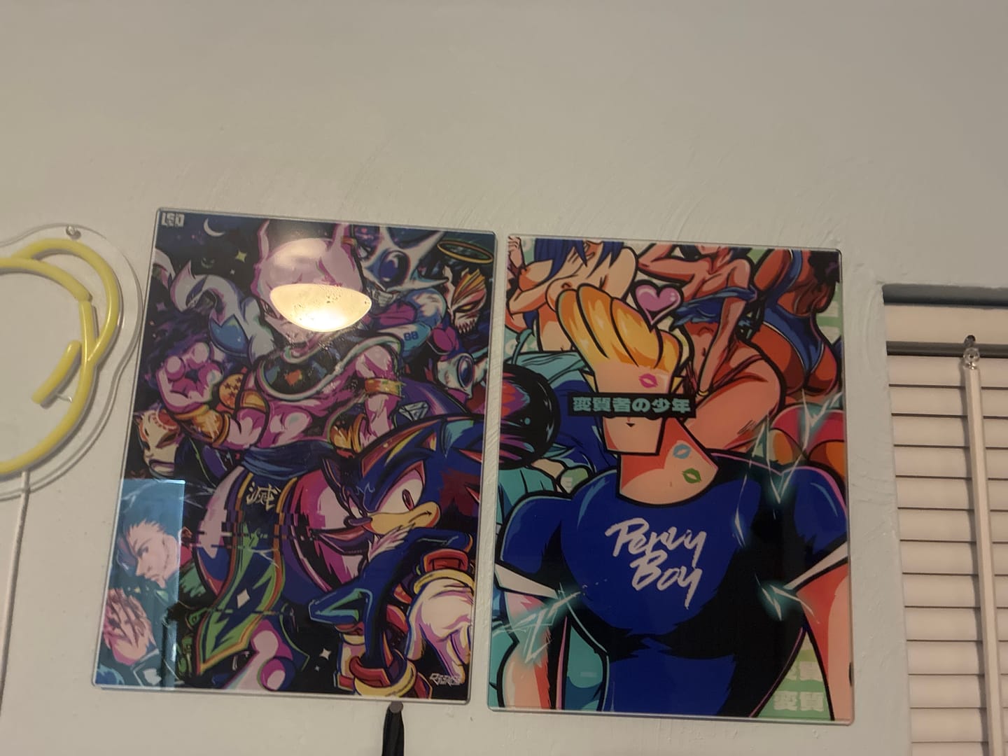 Customer photo review of Welcome to the Shadow Realm Wall Art