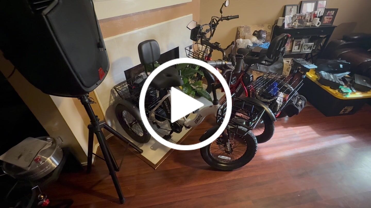 Customer video review of Eskute® T300 Folding Electric Trike
