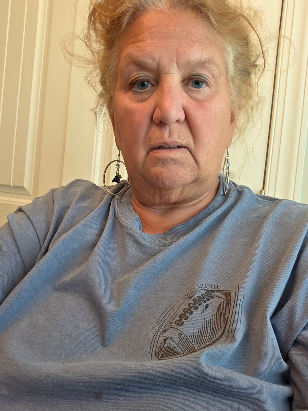 Customer photo review of Just A Girl Who Loves Football (Back Print)