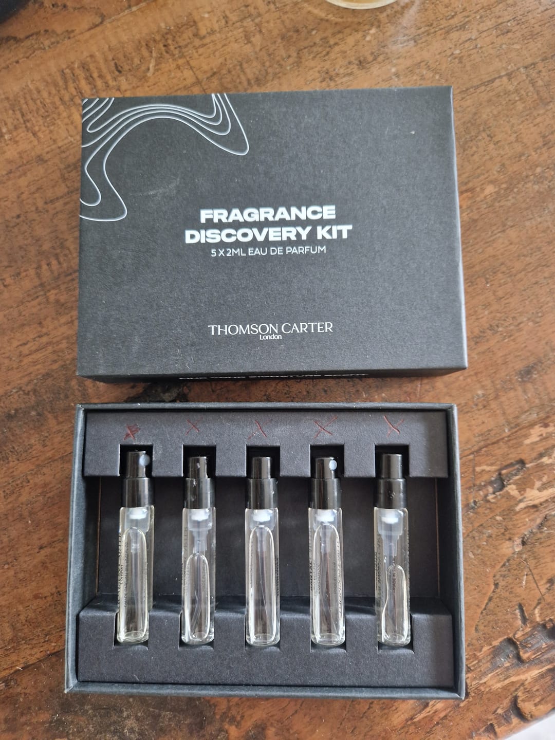 Customer photo review of Fragrance Discovery Kit | 5x 2ml | Eau de Parfum