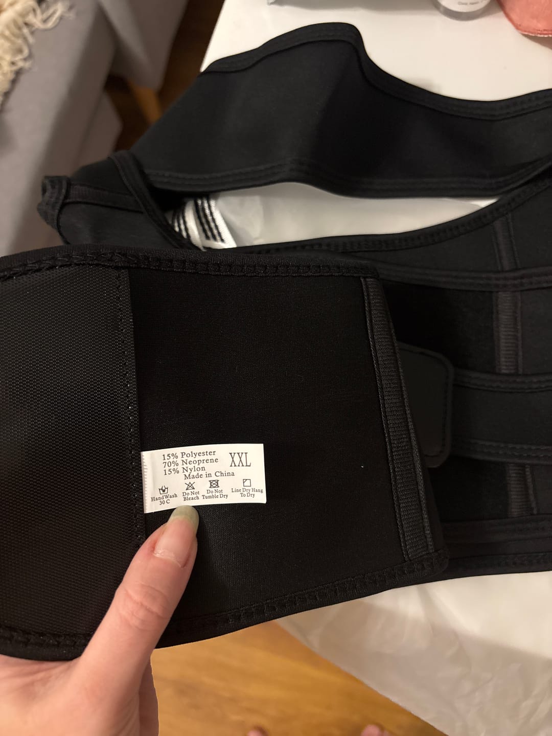 Customer photo review of Corrector De Postura Vitalik.