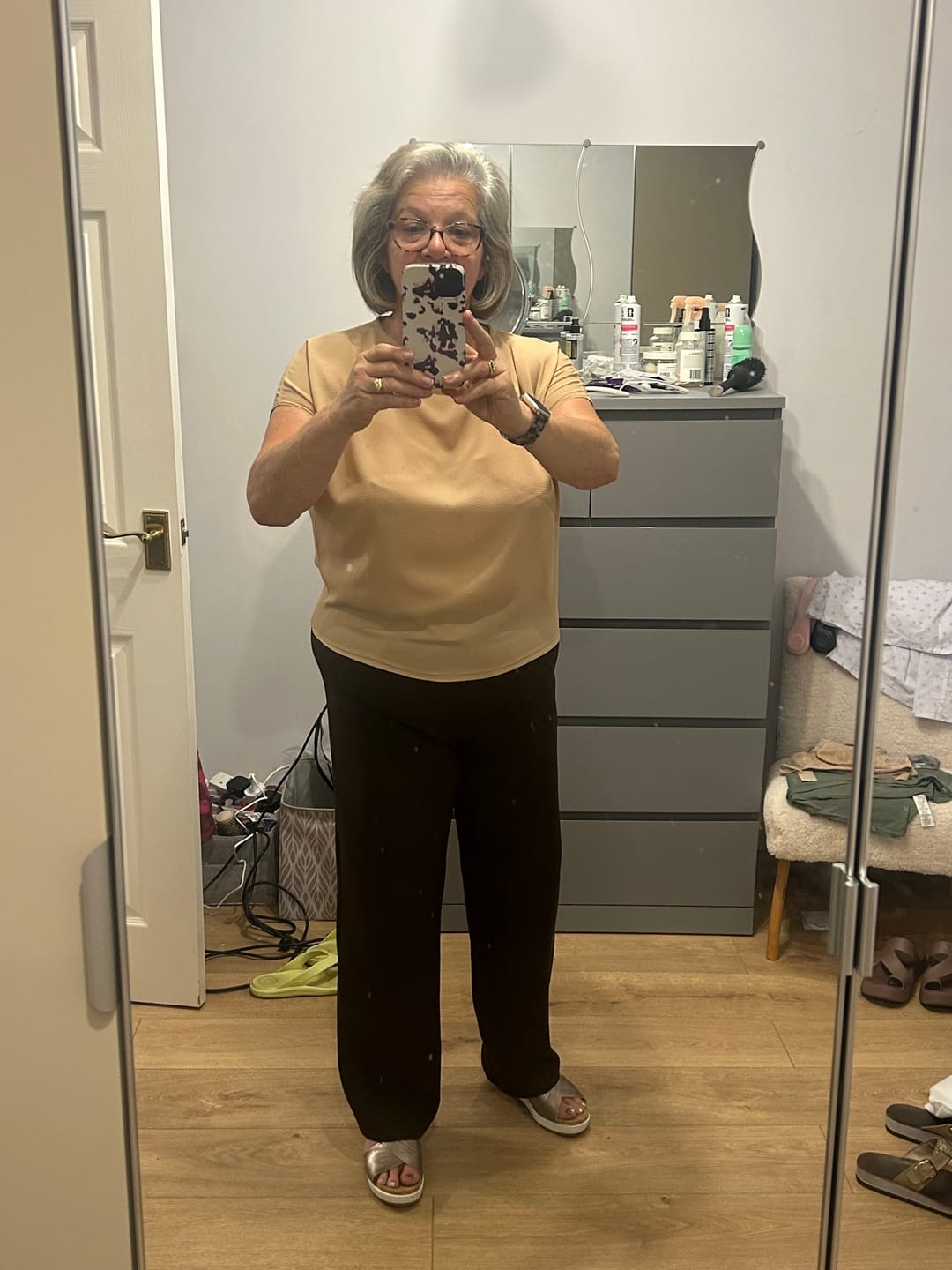 Customer photo review of Plain Luxe Compact Crepe Fabric