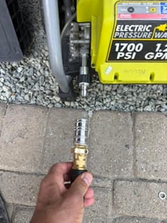 Customer photo review of Automatic M22-14mm Quick Connect Kit