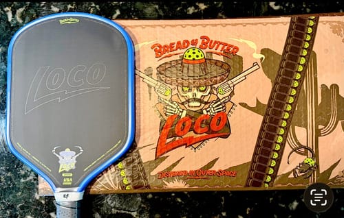 Customer photo review of The Loco 16mm Pickleball Paddle- Hybrid (No Cover)