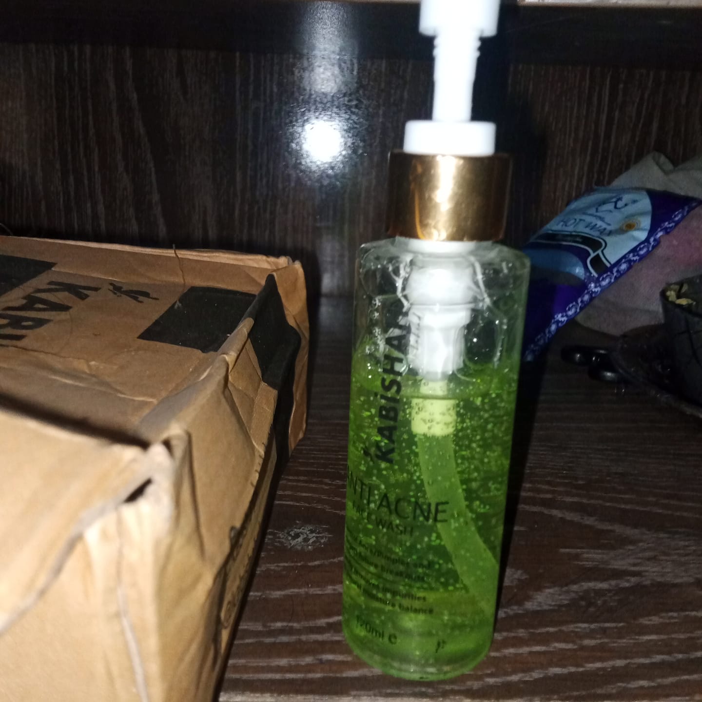 Customer photo review of Face Wash Bundle: Clear & Bright Face Fusion
