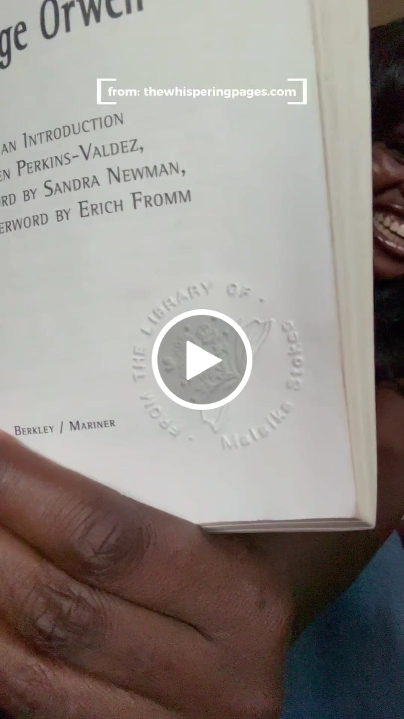 Customer video review of Custom Book Embosser