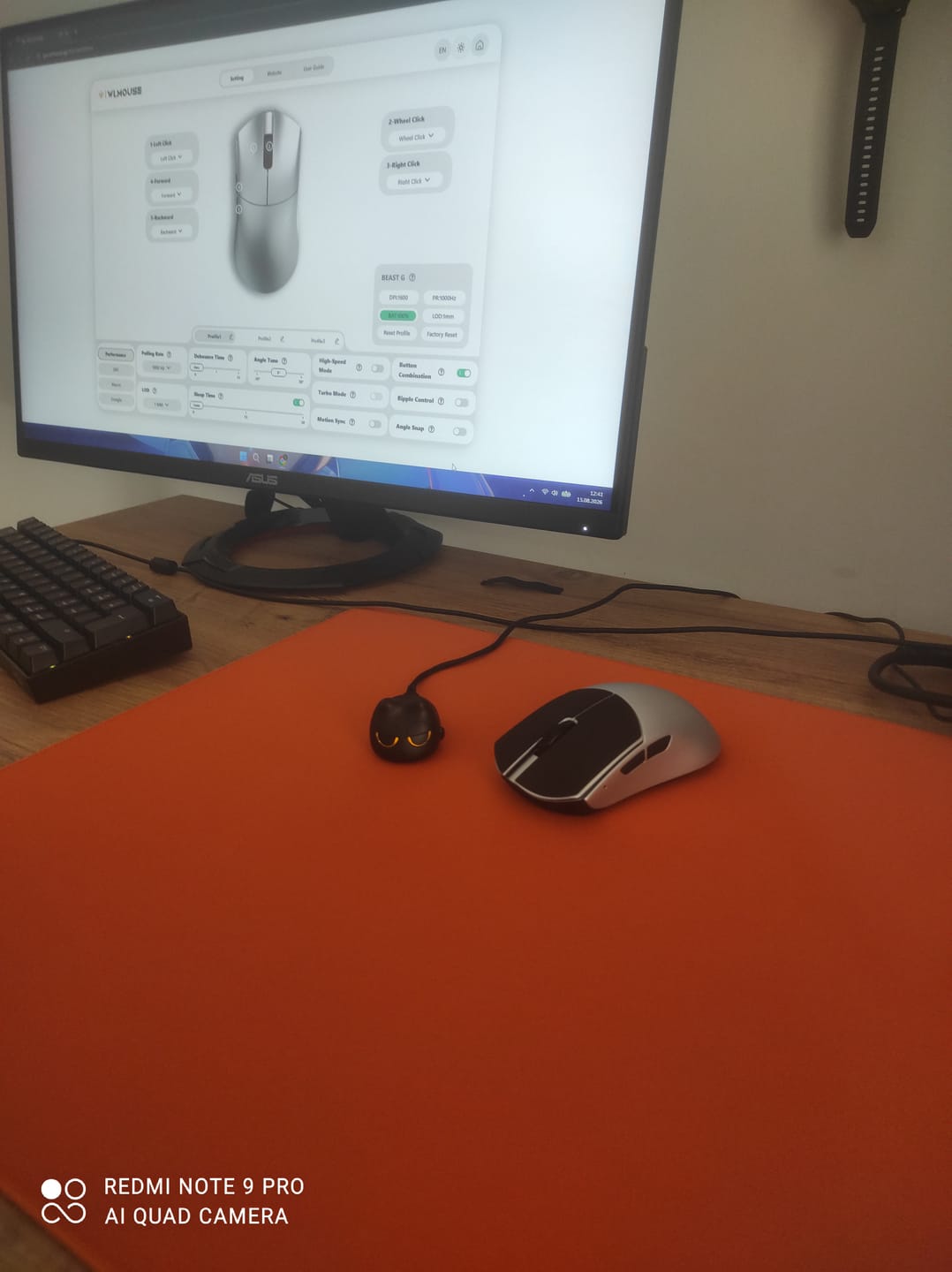 Customer photo review of WLMouse Beast G Max Wireless Mouse