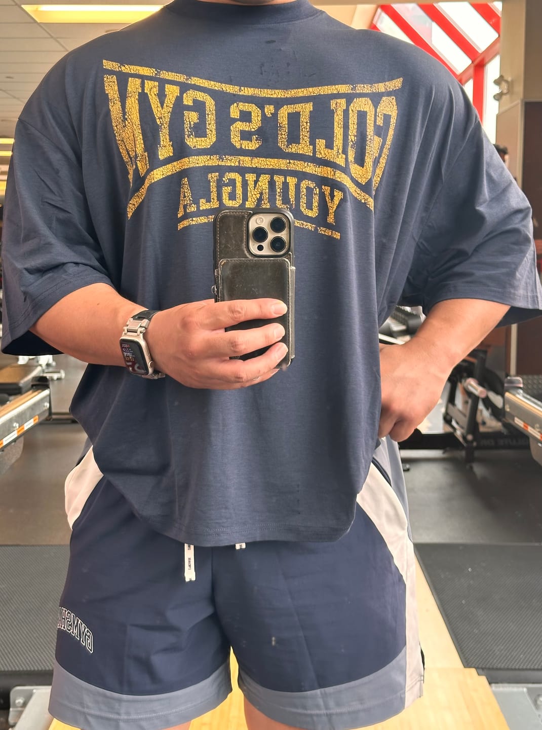 Customer photo review of 4248 - Gold's Iron Legacy Huge Tees