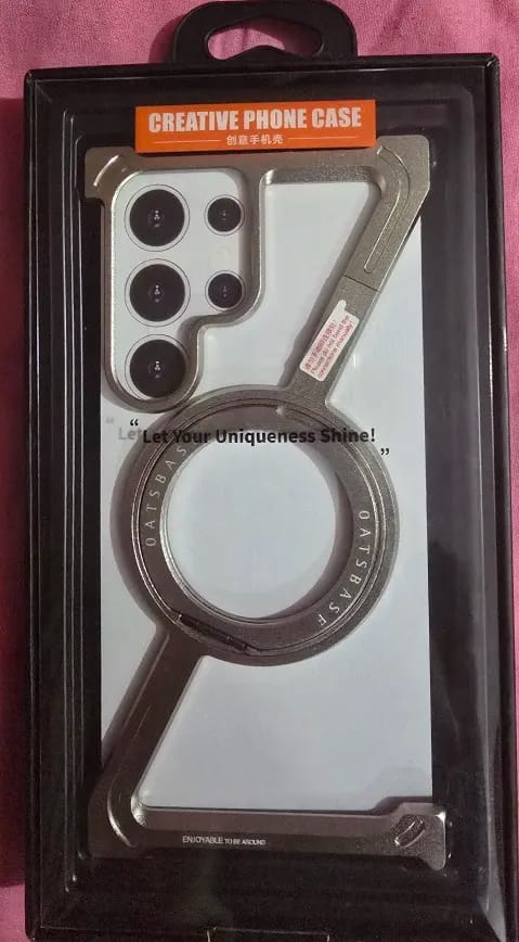 Customer photo review of Titanium Frameless Case for Z Fold & Ultra Series