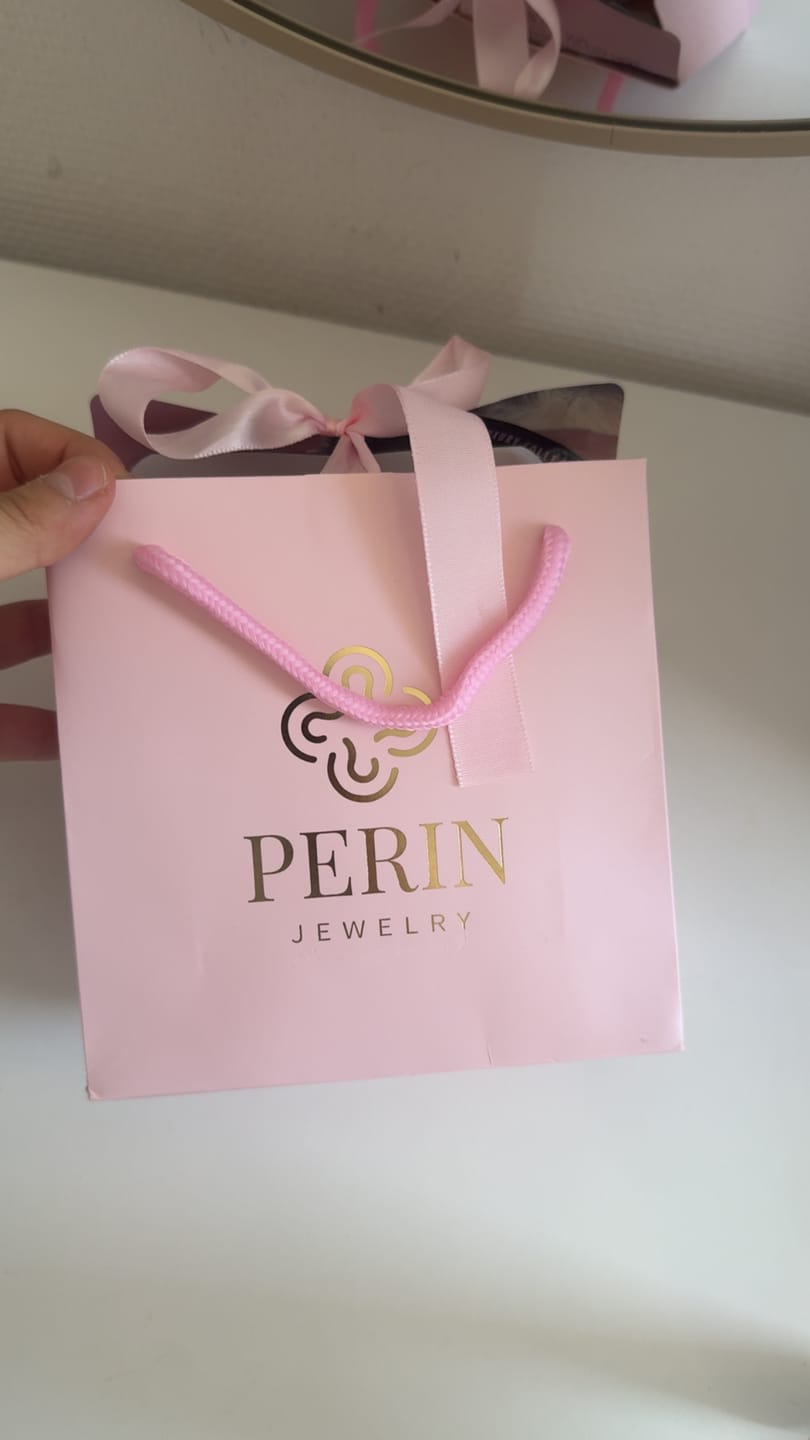 Customer photo review of Spinner round necklace- engravable gold