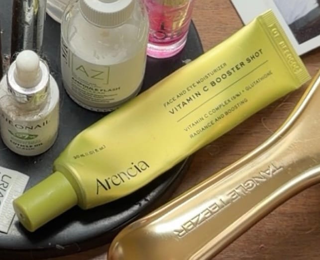 Customer photo review of Izgaismojošs C vitamīna serums Arencia Vitamin C Booster Shot