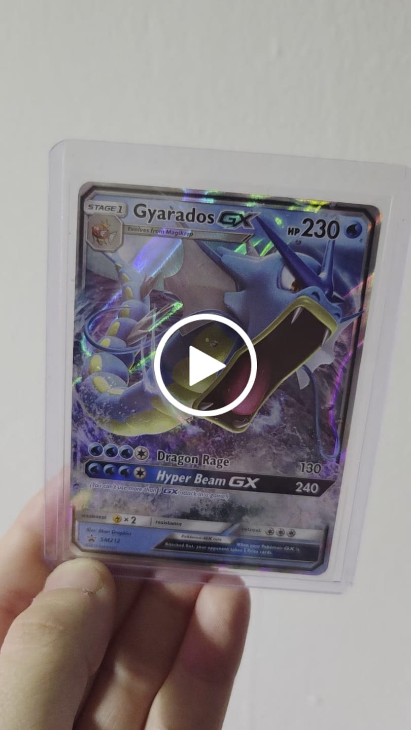 Customer video review of Gyarados GX (SM212/248)  - SM Promos Holofoil