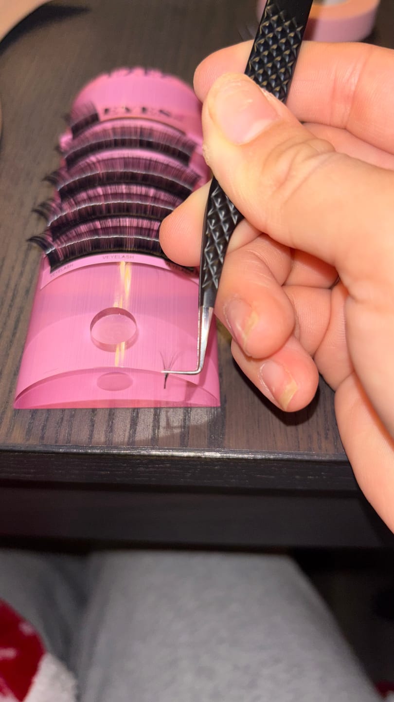 Customer photo review of Lash Flow Platform
