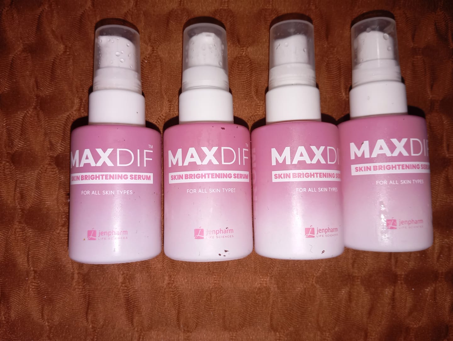 Customer photo review of Maxdif Brightening Serum