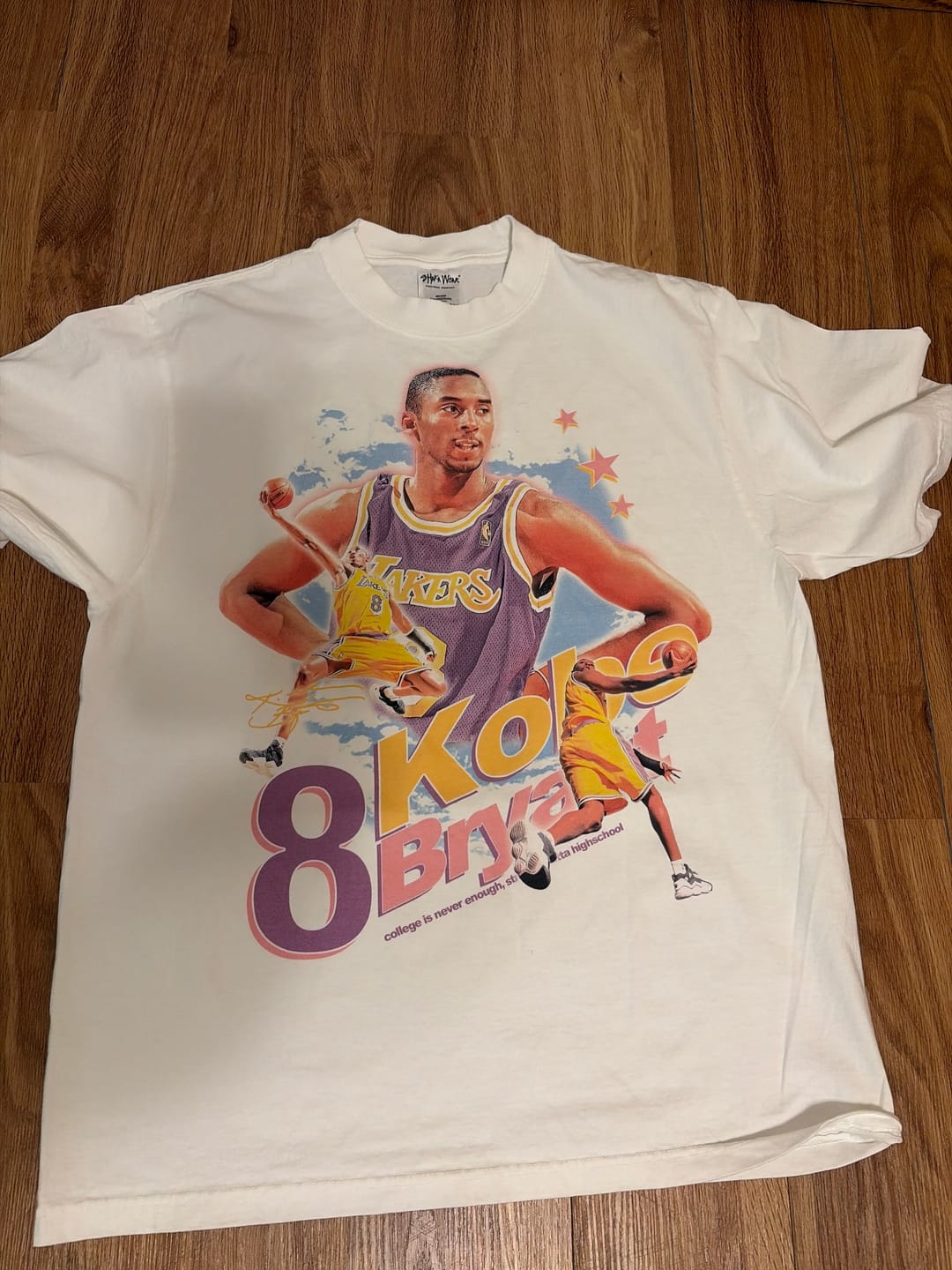 Customer photo review of Kobe "LA" Tee